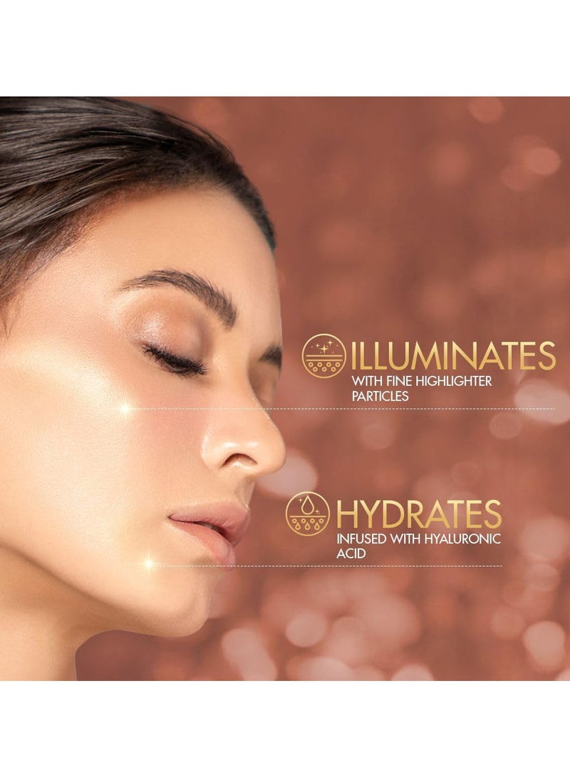 LAKME 9 To 5 Skin Stylist Collection Lumi Fit Cream 30g | Highlighter In Moisturizer | Golden Glaze - Image 4