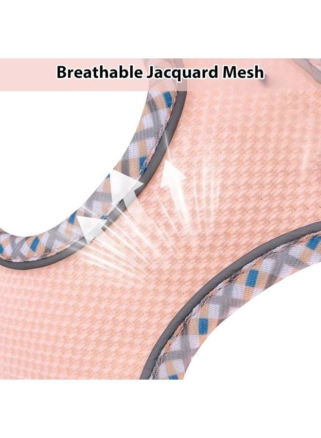 Petank Dog Harness for Small Medium Dogs No Pull, Puppy Harness and Leash Set, Step in Dog Harness for Walking, Running, Training, Small Dog Vest (Pink, S) - Image 5