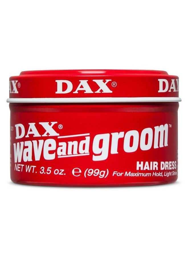 داكس مجموعة داكس ويف آند جروم للشعر، 3.5 أونصة (عبوة من قطعتين)