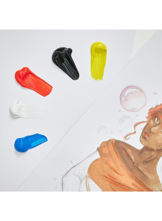 Zaboon Acrylic Paint, Mixed Colours, 375 Ml - Image 2