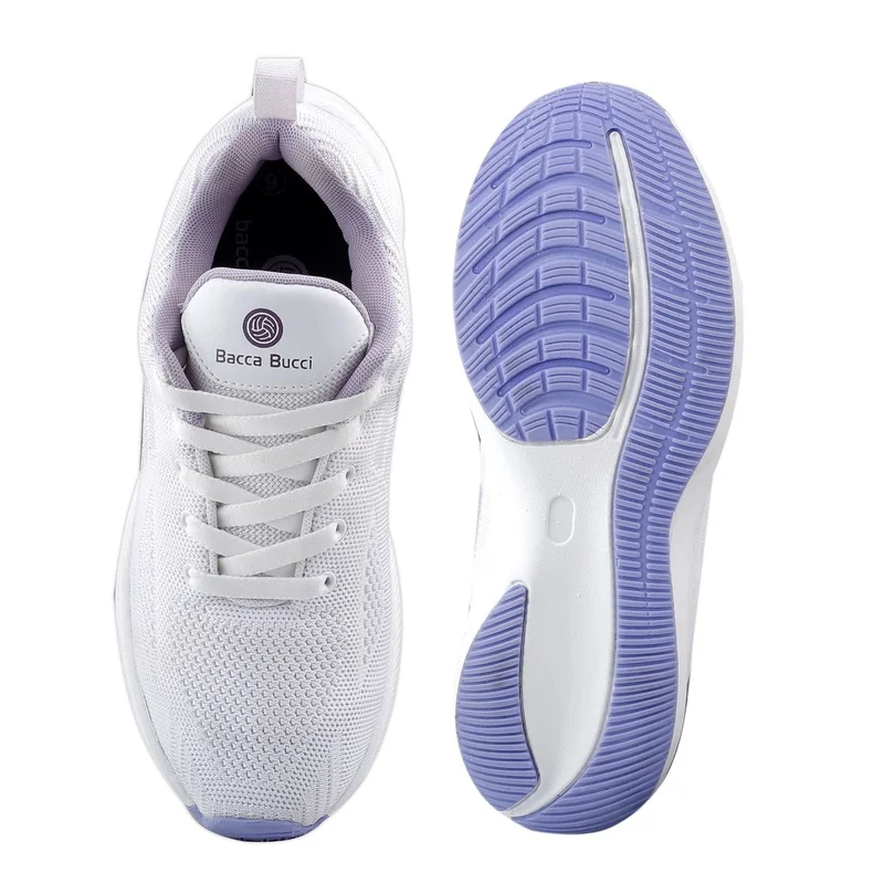 Bacca Bucci White Purple PROWL High-Performance Running and Training Shoes for Women | Best Price UAE