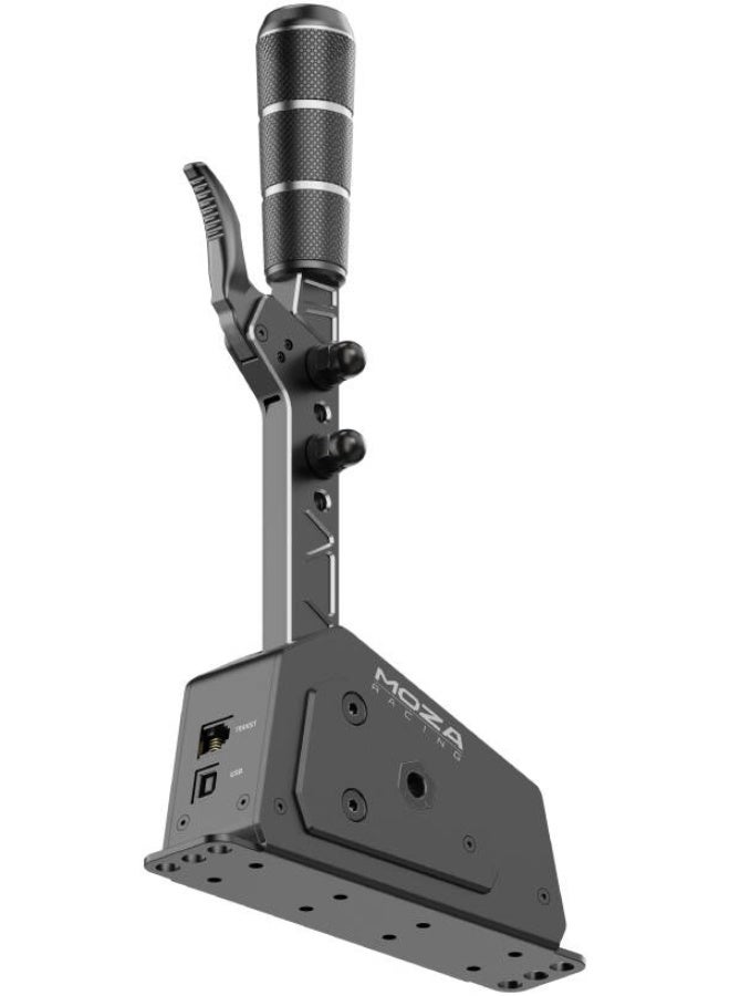 موزة ناقل الحركة التسلسلي MOZA SGP RS059 - هيكل معدني بالكامل، مقبض متعدد الوظائف، مستشعر هول، أزرار بإضاءة خلفية RGB - Image 5