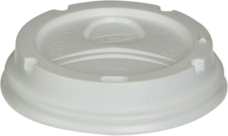 9542500DX Dome Lids, f/PecfecTouch Cup 12/16 oz, 50/PK, WE
