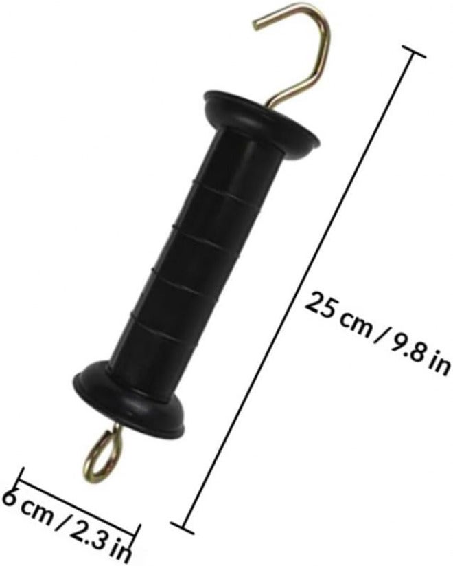 Electric Fence Gate Handle Insulated Replacement Parts with Insulated Grip for Outdoor Electric Fence Gates 2pcs - Image 2