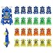 ROTEL 24 Pcs Water Ring Toss Handheld Games Race Car Party Favors Bulk Toys for Kids 35 48 812 Goodie Bags Stuffers Return Gifts for Kids Birthday Classroom Prize Box Rewards Party Supplies - Image 2