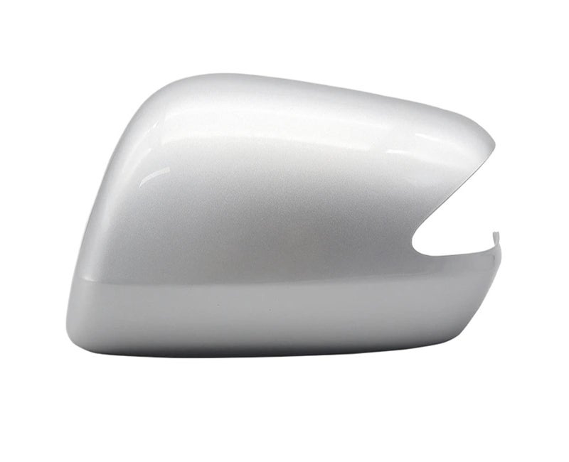 Car Exterior Rearview Mirror Cover Housing Shell With Lamp Satin Silver For 2008 2013 - Image 2
