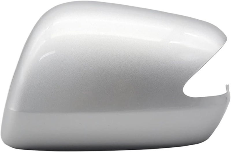 Car Exterior Rearview Mirror Cover Housing Shell With Lamp Satin Silver For 2008 2013 - Image 1