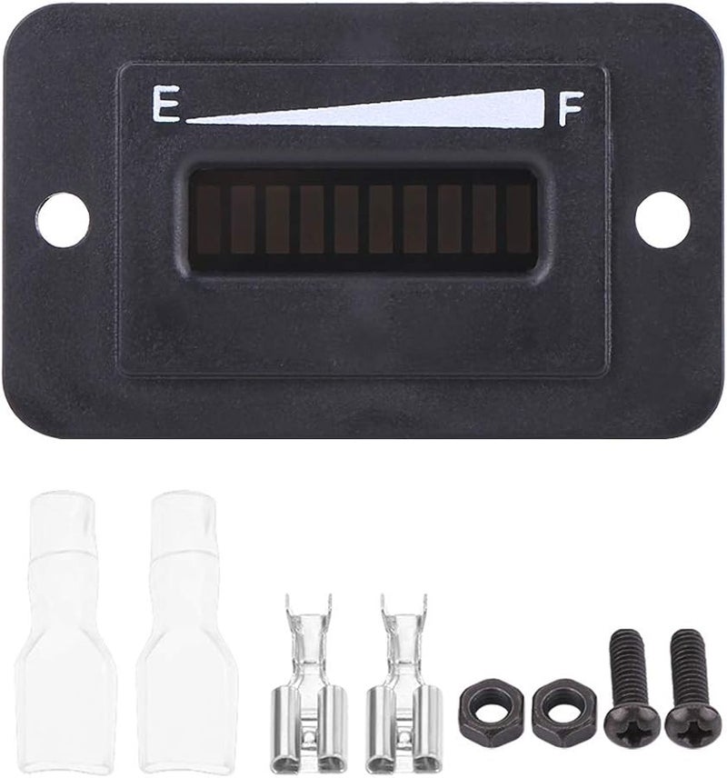 BI003 مؤشر بطارية رقمي LED 36 فولت لقياس عربة 12 فولت 24 فولت 36 فولت 48 فولت - Image 3