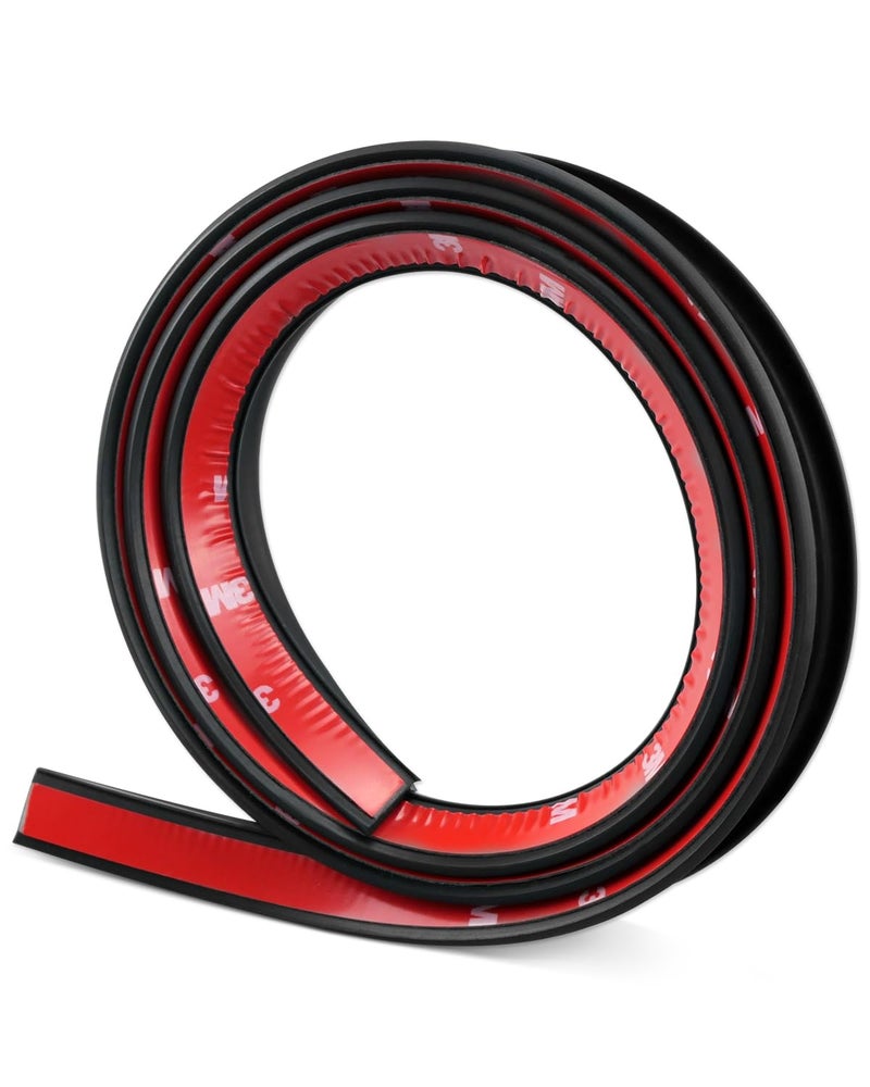 JUWEVAZU Hood Seal Weatherstrip Fit for Jeep Wrangler 2007 2008 2009 2010 2011 2012 2013 2014 2015 2016 2017 2018 Front Hood to Grille Weatherproof Seal Belt Replace 55397279AB - Image 2