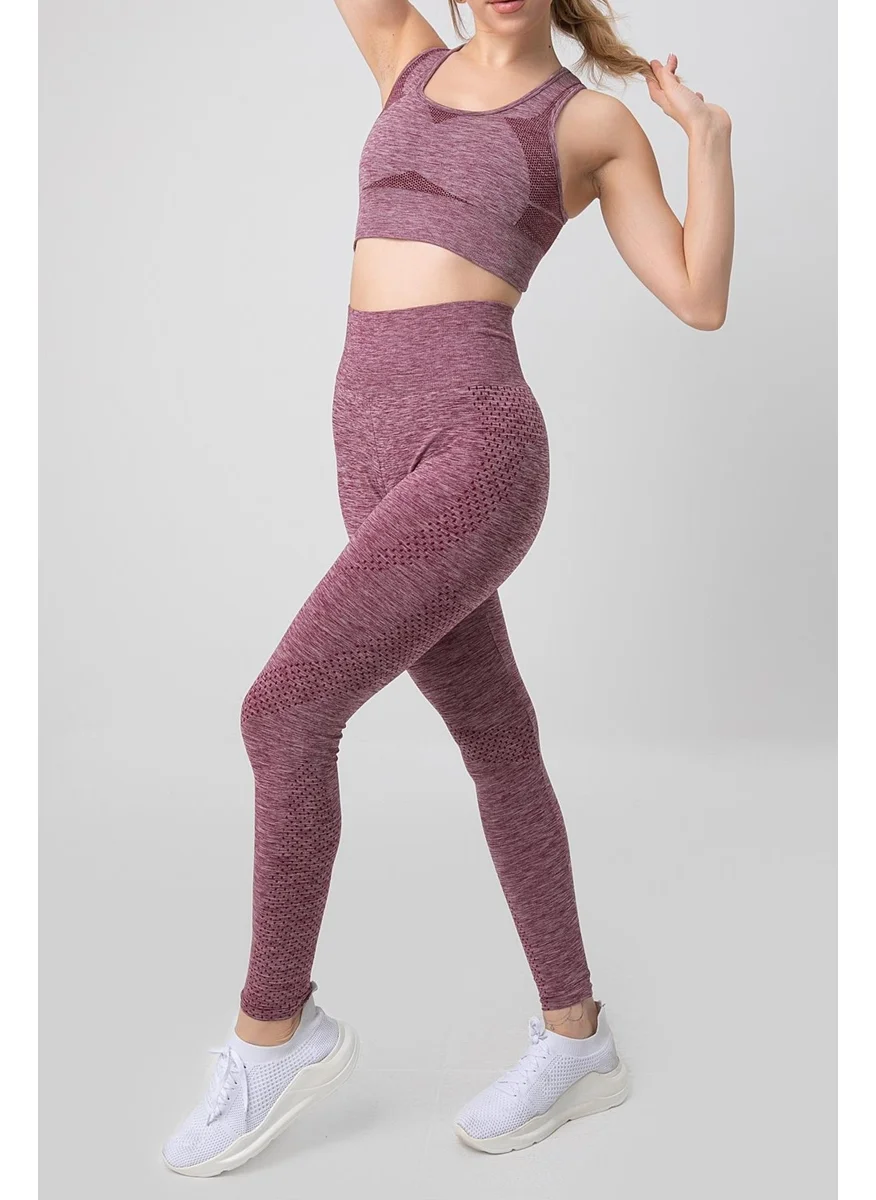دو رى مى Seamless Daily Normal Waist Sports Tights
