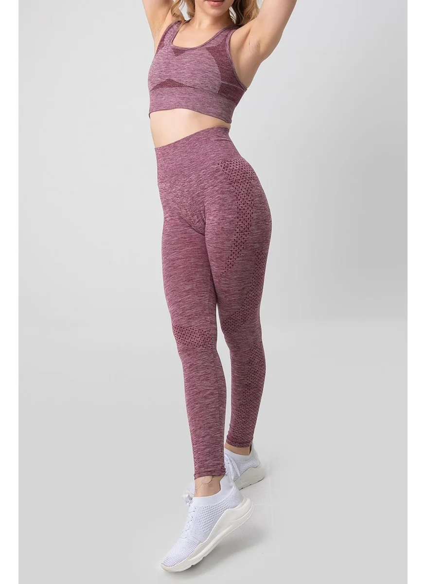دو رى مى Seamless Daily Normal Waist Sports Tights