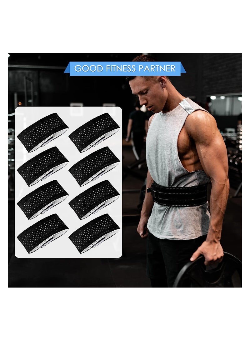 SOLARAE Jersey Sleeve Bands, Sleeve Holders Soccer Softball, Sleeve Ties with Hook and Loop Fasteners, Sleeve Straps for Shirts with Hook and Loop Fasteners for Boys Girls, for Soccer Basketball(8 Pack) - Image 2