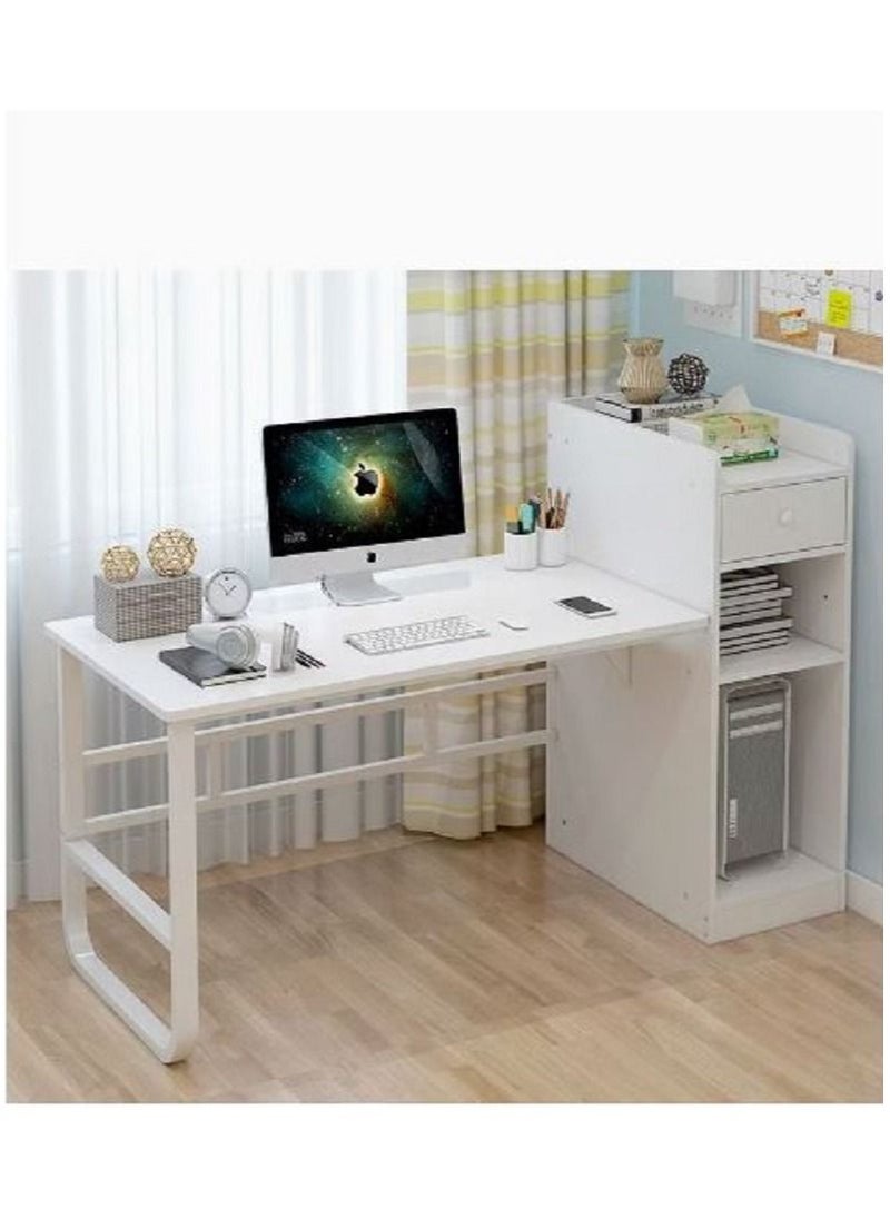 AGD Study Table Computer Desk with Bookcase 110x60x110cm  - Image 1