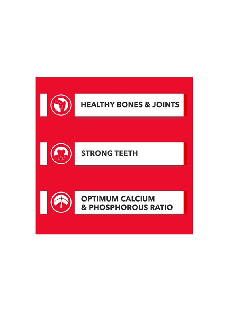 Drools Absolute Calcium Bone Pouch For All Life Stages Dog, Chicken, 190 g - Image 3