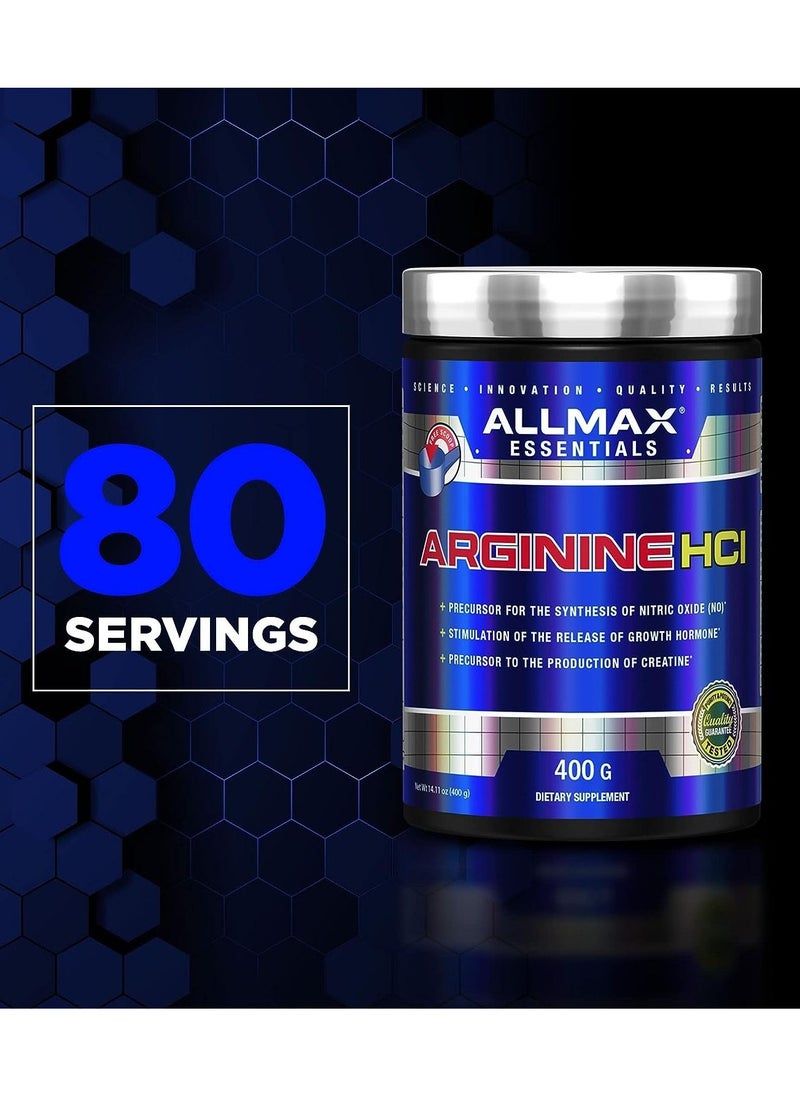 Allmax - Essentials ARGININE HCL (400 g) - Image 1