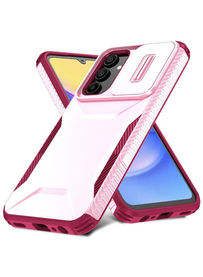 اس-توب جراب لهاتف Samsung Galaxy A15 5G جراب هاتف منزلق مزود بدرع كاميرا - Image 2