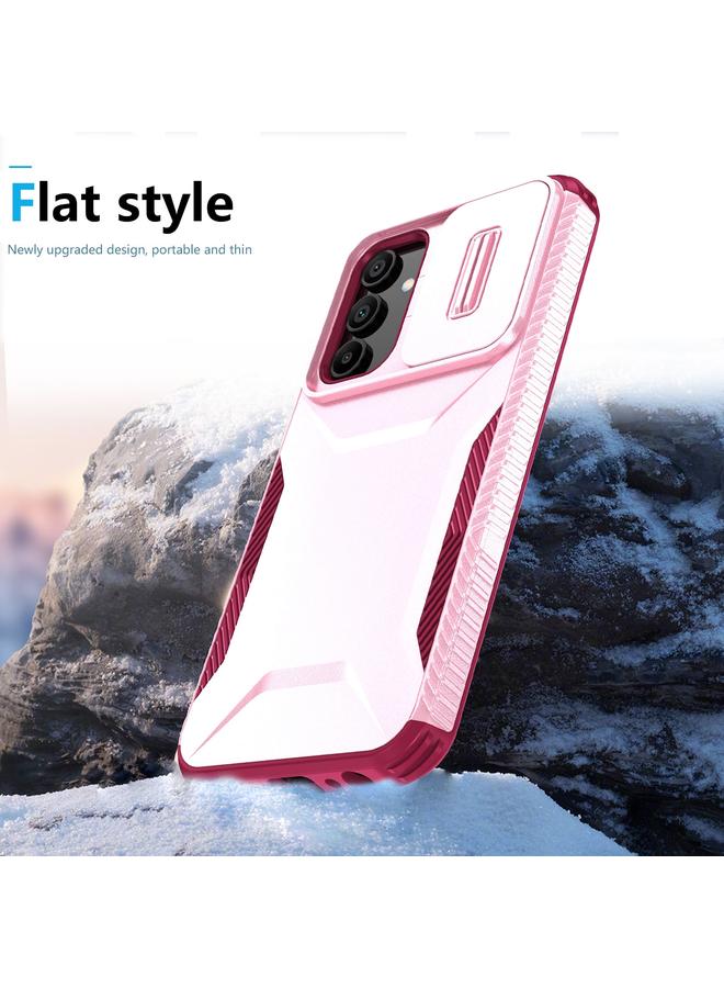 اس-توب جراب لهاتف Samsung Galaxy A15 5G جراب هاتف منزلق مزود بدرع كاميرا - Image 4