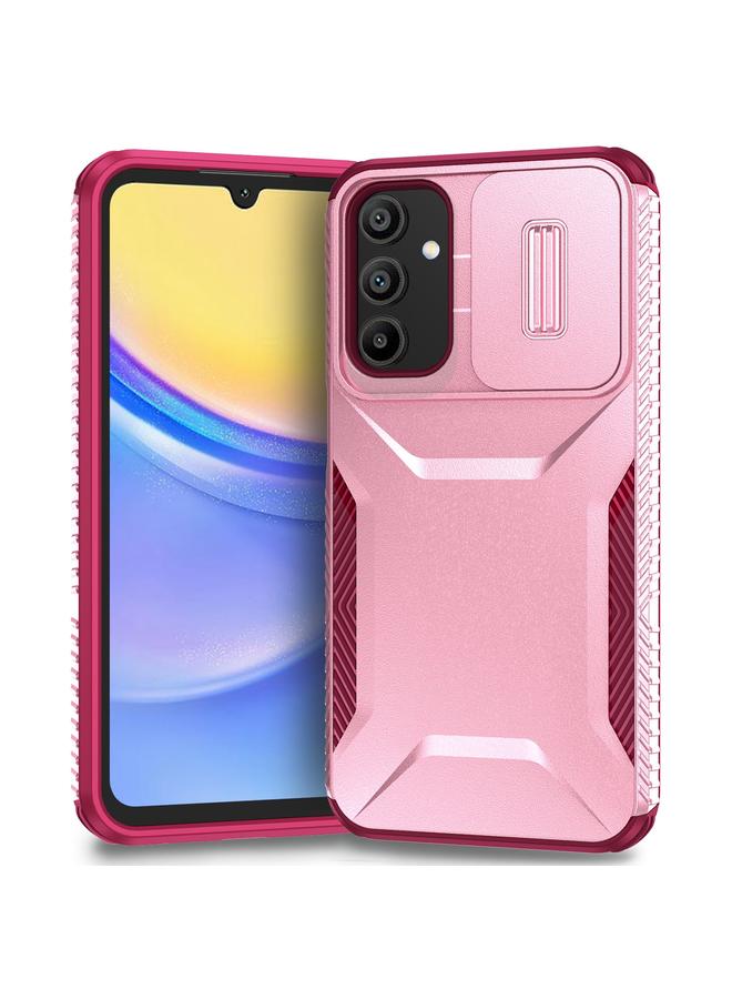 اس-توب جراب لهاتف Samsung Galaxy A15 5G جراب هاتف منزلق مزود بدرع كاميرا - Image 1