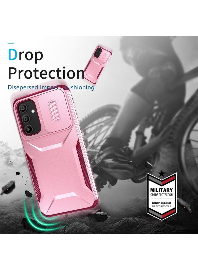 اس-توب جراب لهاتف Samsung Galaxy A15 5G جراب هاتف منزلق مزود بدرع كاميرا - Image 5