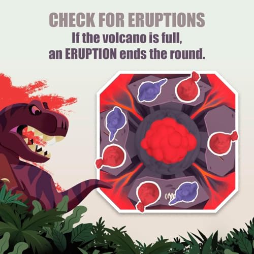 Gamewright - Wrath of Fire Mountain - Board Game - Will You Dominate The Land, Before The Mountain Destroys Your Plans? Age 10+, 2-4 Players - Image 5