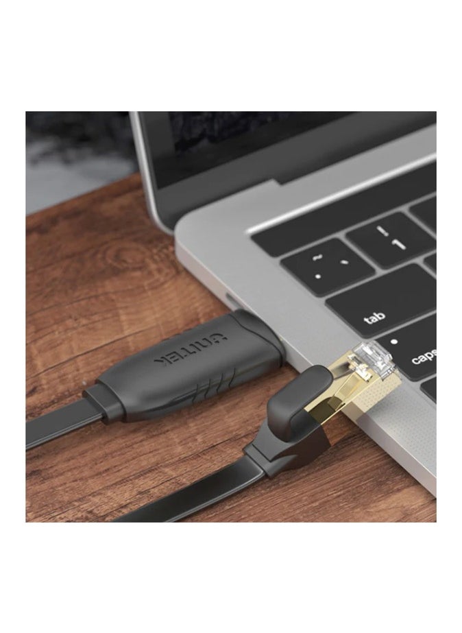 UNITEK - USB 2.0 to RJ45 Console Rollover Flat Cable, for Cisco-standard serial console, ideal to replace RS232 (DB-25/DB-9) serial port adapter cable, connecting to the console port on a modem, router, server, switch or other Serial based devices, from your PC and laptop directly Full support for 32-bit and 64-bit Windows, Mac OS and Linux  1.8M - Image 1