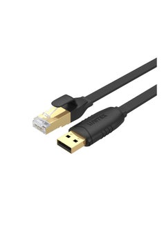 USB 2.0 to RJ45 Console Rollover Flat Cable, for Cisco-standard serial console, ideal to replace RS232 (DB-25/DB-9) serial port adapter cable, connecting to the console port on a modem, router, server, switch or other Serial based devices, from your PC and laptop directly Full support for 32-bit and 64-bit Windows, Mac OS and Linux  1.8M