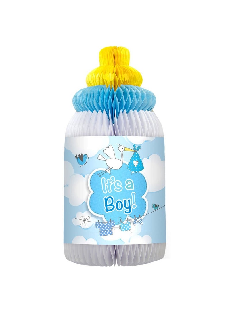 Folat It's a Boy Honeycomb Decoration Blue Paper 27x13cm