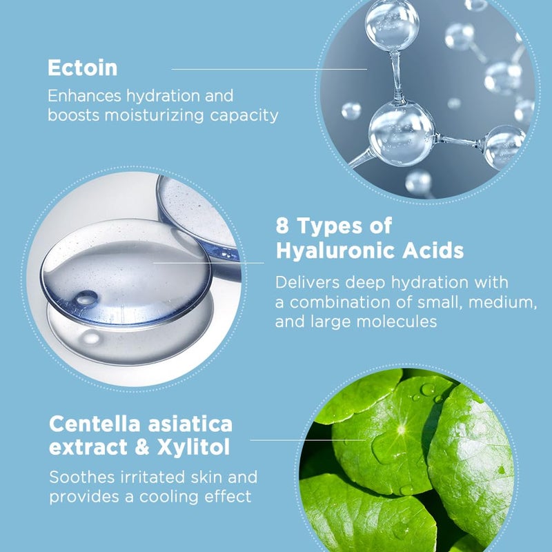 Nightingale Ecto-Hyaluronic Cream with 8 layer Hyaluronic Acid, Ectoin, Daily Face Moisturizer For Dry Skin, Fragrance Free, Hypoallergenic, Allergen Free, Cruelty Free, Vegan, Korean Skin Care - Image 5
