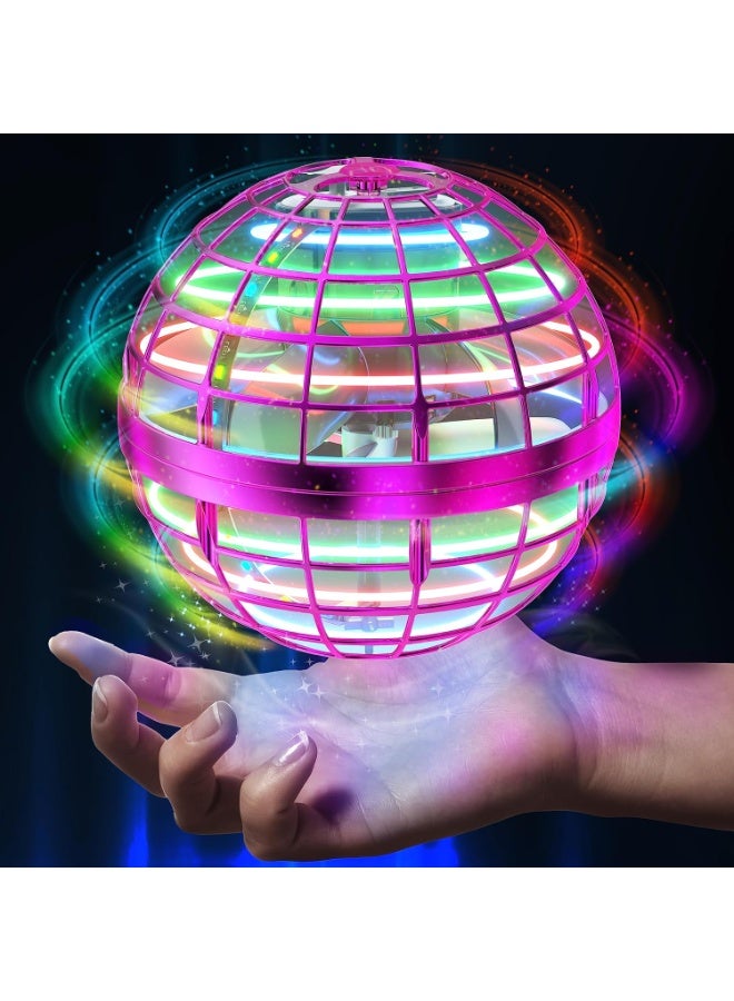 ST ZONE Flying Orb Ball Hand Controlled Hover Spinner with LED Lights – Auto Floating Boomerang Toy for Indoor & Outdoor Play, Gift for Kids Boys Girls Ages 6+ - Image 1