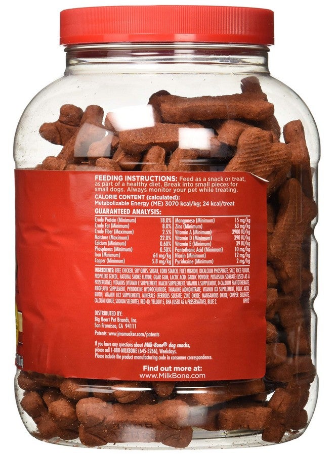 MILK-BONE Milk Bone Soft & Chewy Dog Snacks (Beef & Filet Mignon Recipe) 37Oz  - Image 2