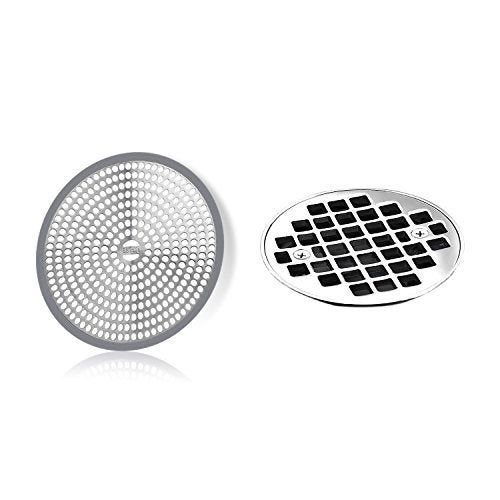 LEKEYE Shower Drain Hair Catcher/Strainer/Stainless Steel and Silicone - Image 3