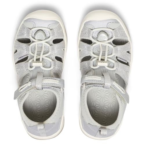 KEEN Unisex Kid's Moxie Sandal, SILVER 9 M US Little Kid, 9 Little Kid - Image 5
