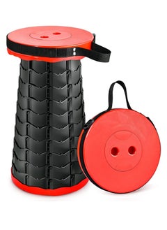 GO2CAMPS Portable Shrink Camping Stool,Collapsible Folding Stool,Retractable Telescoping,Multifunctional Camping Stool Hiking,Fishing,Picnic, Beach,Travel,Indoor,Lightweight and Adjustable Height,Easy to Carry  - Image 1