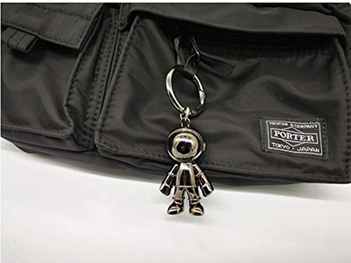 MUAMAX Black Spacemen Keychains for Men Creative Astronaut Car Key Chain Pendant Backpack Purse Charm Lucky Astronaut Keyrings - Image 5