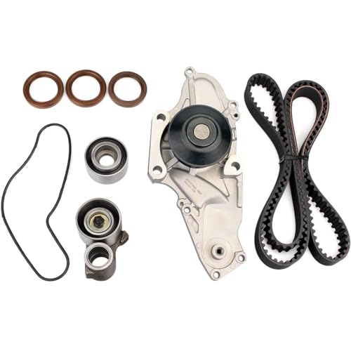 AUCERAMIC TCKWP286 Timing Belt Kit with Water Pump Fit for 19982004 Honda Pilot Odyssey Accord 19972003 Acura MDX TL CL 30L 32L 35L J30A1 J32A1