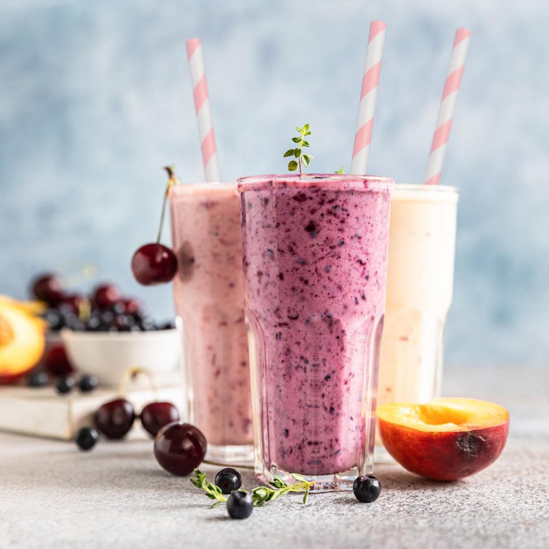 ALINK 100 Pink and White Striped Paper Straws  Biodegradable Disposable Drinking Straws for Christmas  Brithday  New Year  Party Decoration Supplies - Image 3