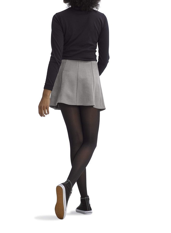 لا معنى جوارب نسائية شفافة غير شفافة تصل إلى الخصر من نو نونسنس، عبوة من قطعتين، (أسود وإسبريسو)، مقاس متوسط - Image 3