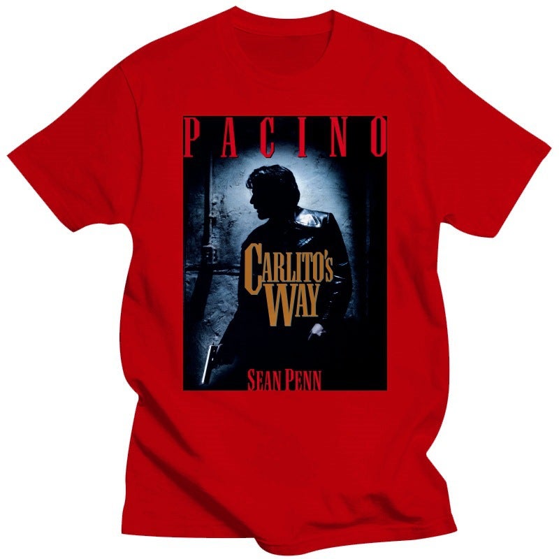 Carlito Way V1 Brian De Palma Movie 1993 T-Shirt (Black) All - Image 1