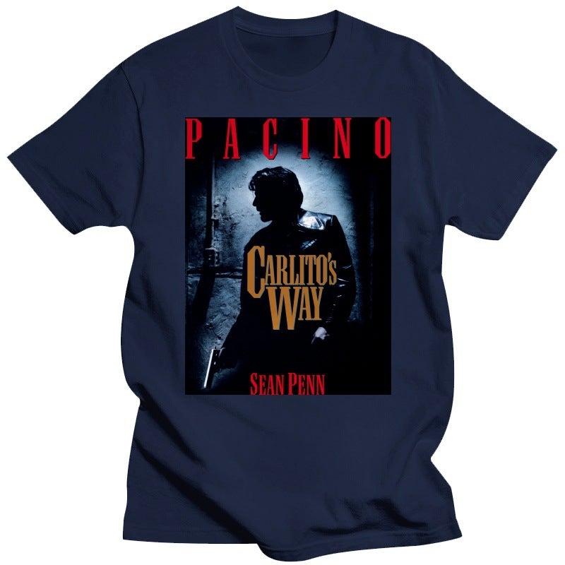 Carlito Way V1 Brian De Palma Movie 1993 T-Shirt (Black) All - Image 3