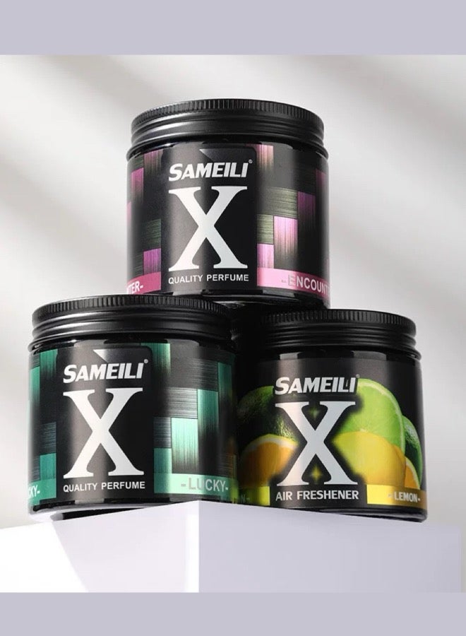 SAMEILI [3-pack]Air Freshener,Blue Scent,Solid perfume,Odor Eliminator ,Gel Scent Freshener,Room Closets Bathrooms Car - Image 5