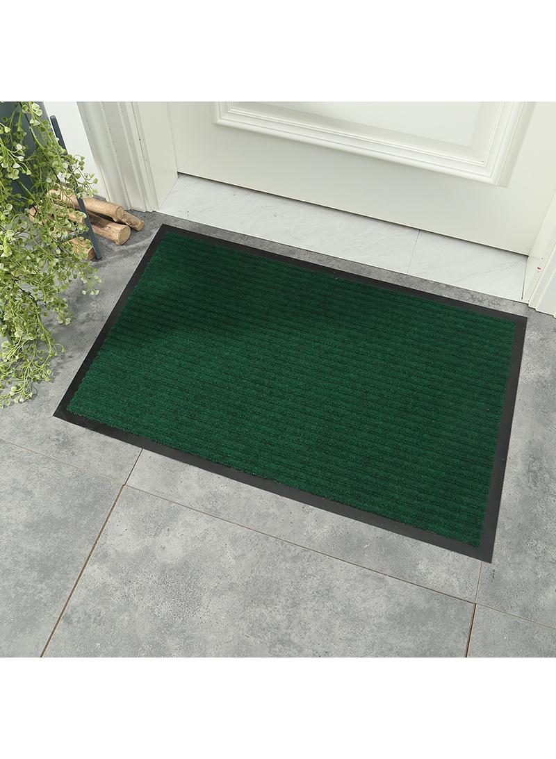 General Striped Water Absorption Entrance Door Mat Green  - Image 1
