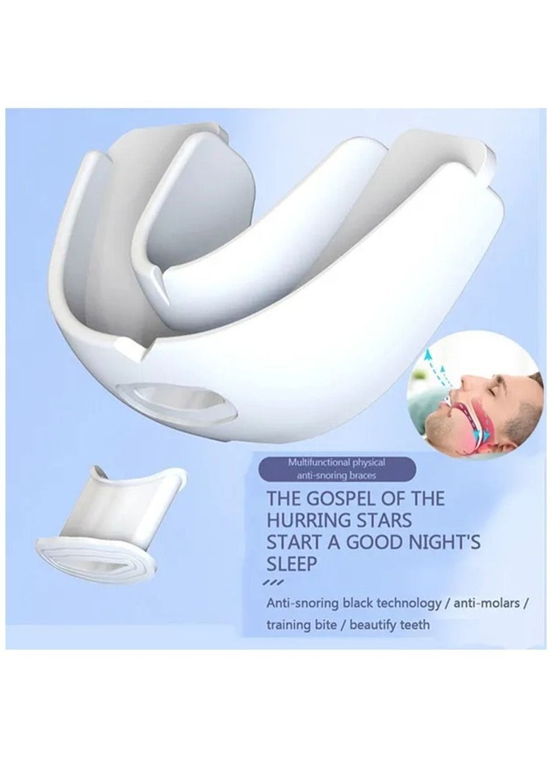 Generic - 2 Anti-snoring Braces for Apnea, Guarding Against Bruxism: Tray Sleeping Aid Mouthguard for Improved Sleep Quality and Prevention of Snoring - Effective Anti Snore Device for Enhancing Health and Care - Image 1