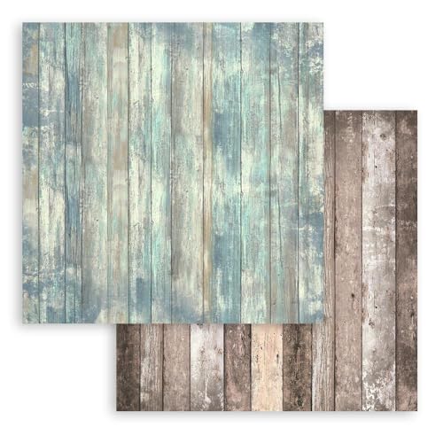 STAMPERIA ستامبيريا إنترناشيونال 12" × 12" ورق مزدوج الجوانب من ستامبيريا (10 في العبوة)، متعدد الألوان - Image 4