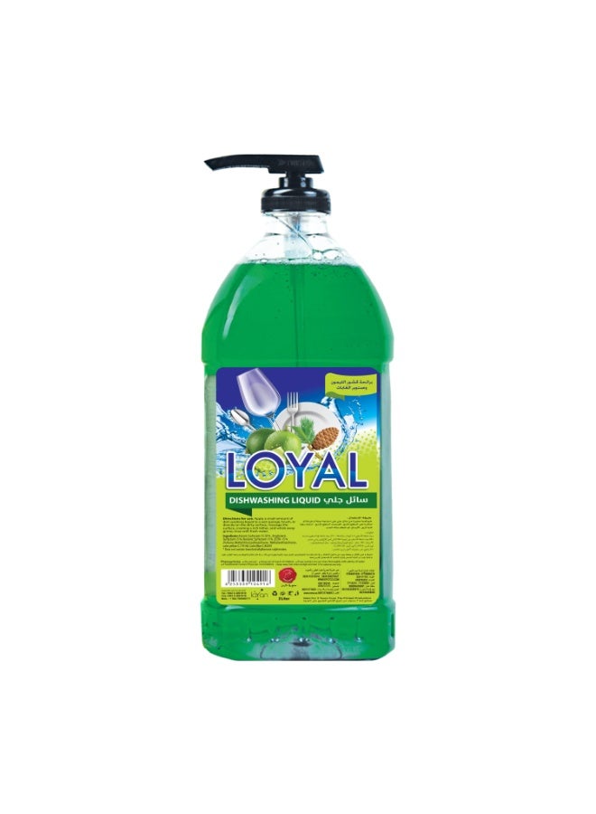 loyal Dishwashing Liquid Green 2000 ml