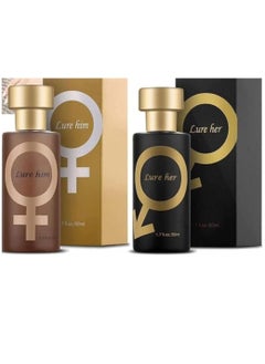 لور مجموعة عطور لور هير للرجال - كولونيا فرمون جولدن لور للرجال والنساء,عطر كيافي جولدن لور فرمون، عطر لور هير للرجال، كولونيا فرمون للرجال يجذب النساء، يزيد من السحر لتعزيز المزاج (للنساء, 