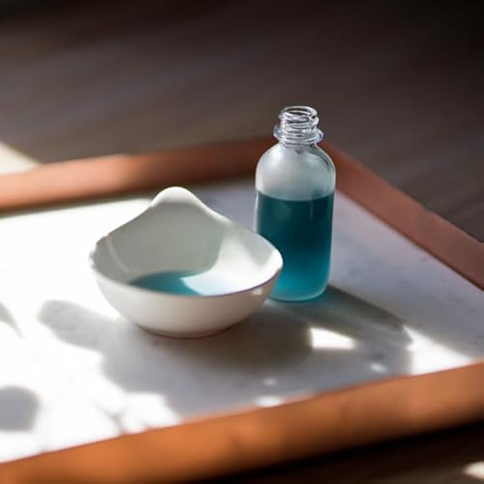 The Yellow Bird Yellow Bird Balancing Blue Tansy Face Oil 2 oz / 59 ml – Skin Glowing Serum. Collagen Support. Promotes Clear Skin Naturally. Wrinkle, Blemish & Pore Minimizer. Natural, Vegan Facial Moisturizer. - Image 5