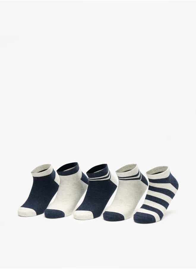 LBL by Shoexpress Girls Printed Ankle Length Socks - Set of 5  - Image 1