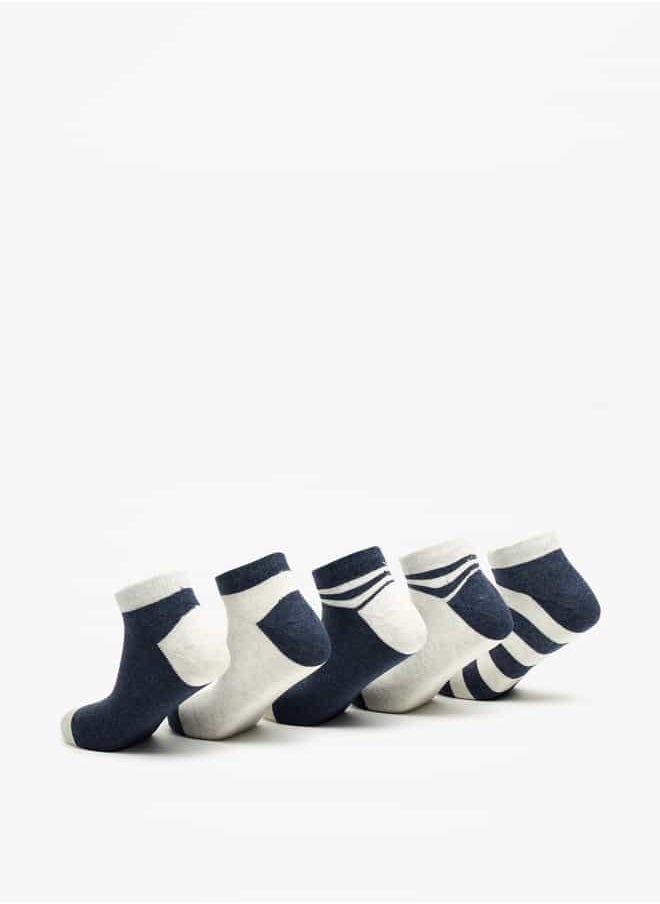 LBL by Shoexpress Girls Printed Ankle Length Socks - Set of 5  - Image 3