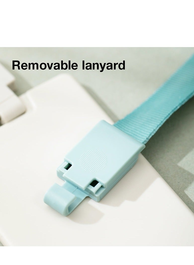 Deli 5-Piece Name Badge With Lanyard White - Image 2