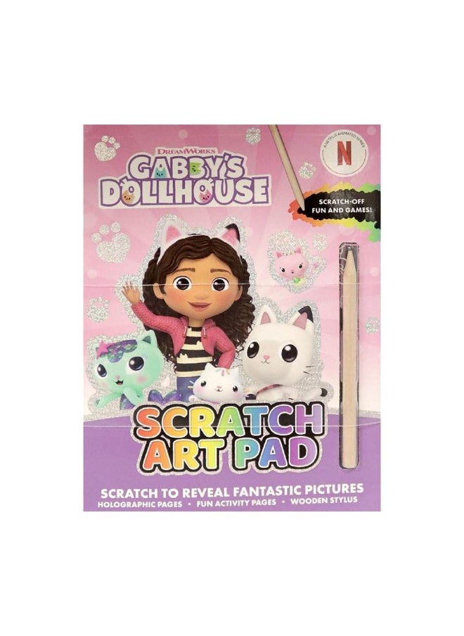 Gabby's Dollhouse Scratch Art Paperback Pad with Wooden Pencil - pzsku/ZE0EFC5FADB17D065B204Z/45/_/1730629075/4ee8b0ba-7605-473f-9326-9edef6b002df